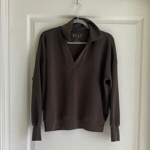 BYLT Brown Pullover Sweater